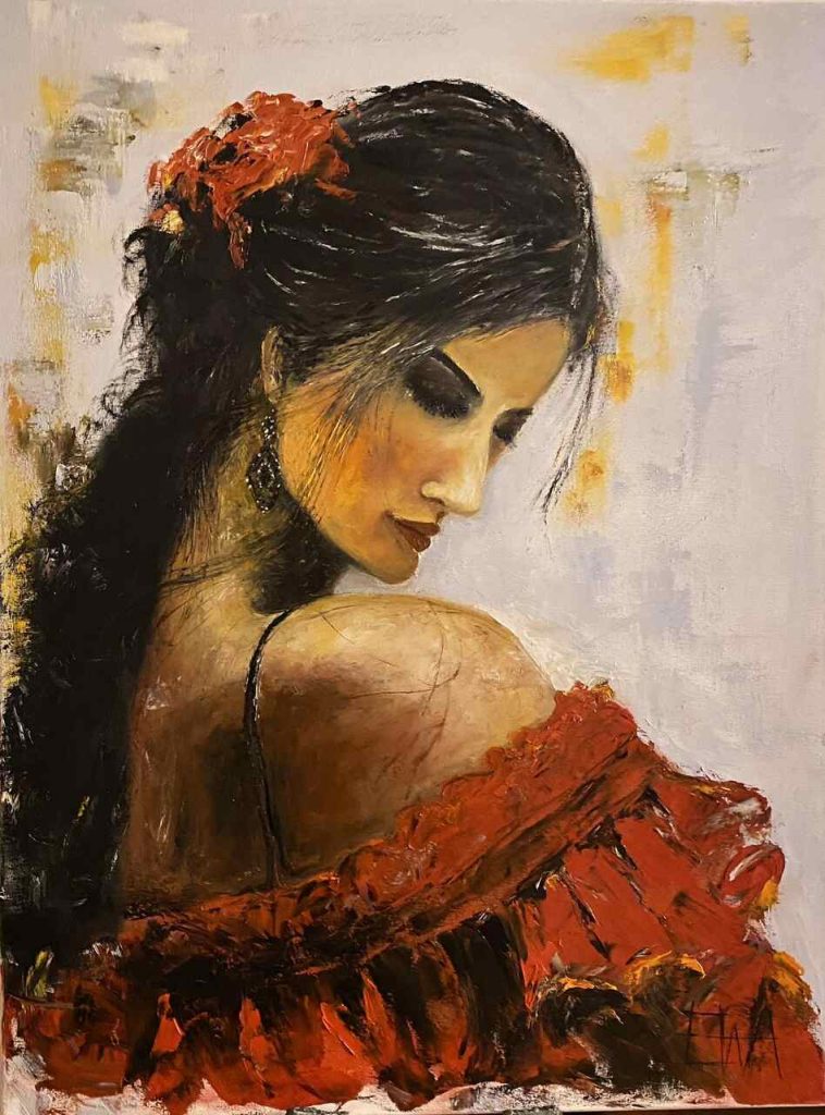Obrazy malowane_ Flamenco