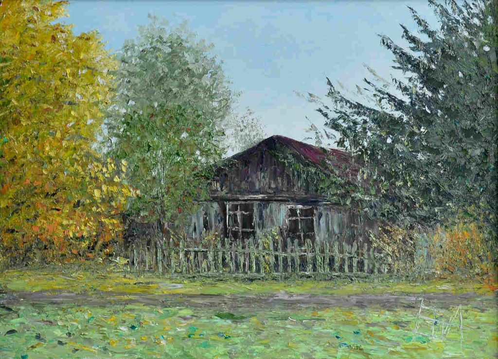 Obraz olejny - Refleksja - Obrazy malowane