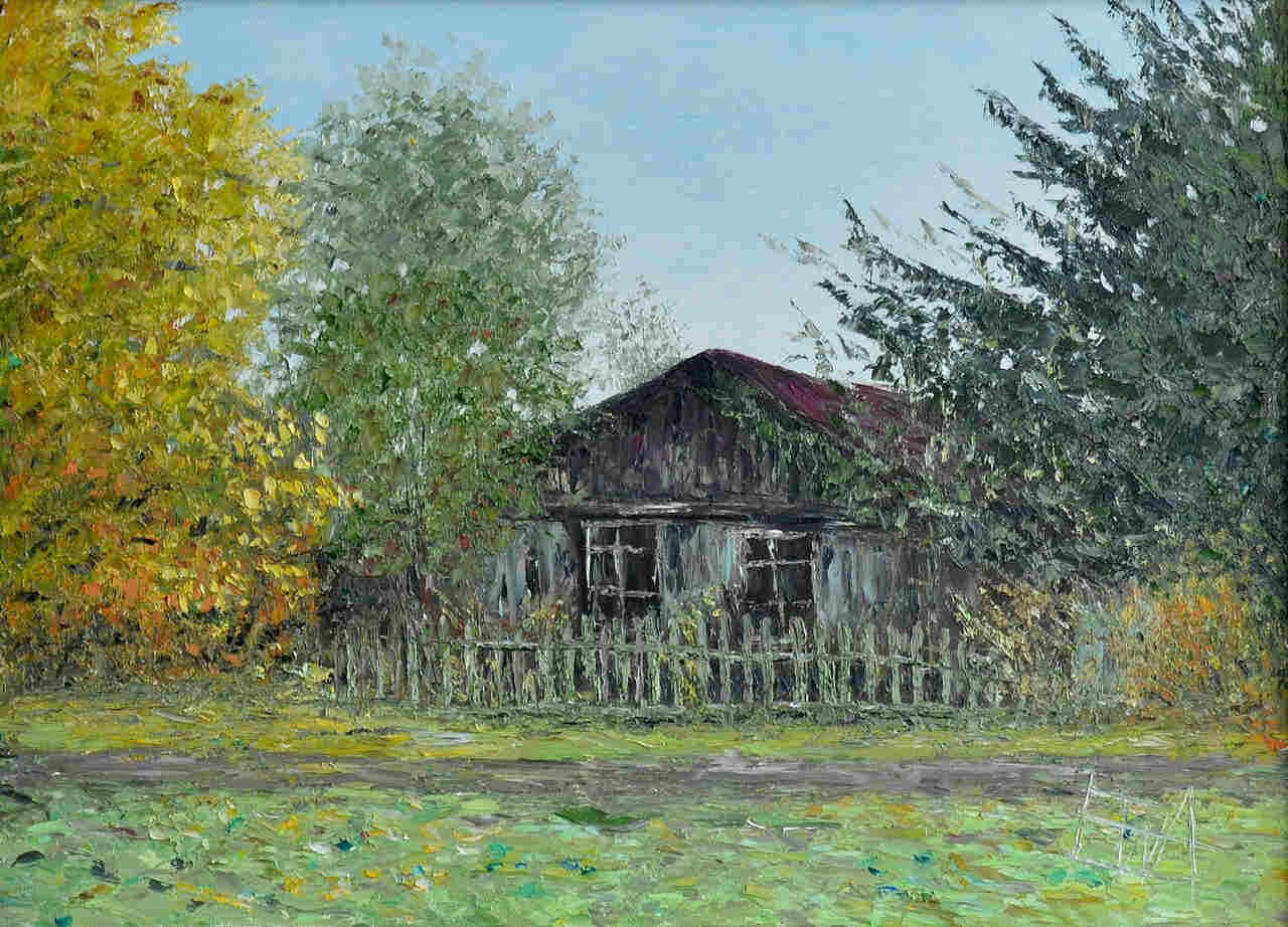 Obraz olejny - Refleksja - Obrazy malowane